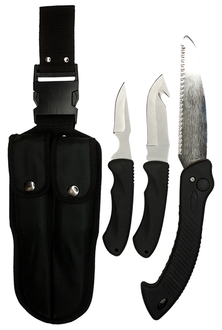  LYTACTICS Hunting Deer Knife Set Field Dressing Kit